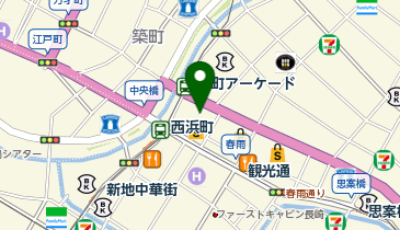 3COINS+plus長崎浜町店の地図画像