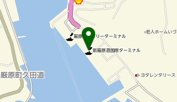 みなとオアシス対馬 厳原の地図画像