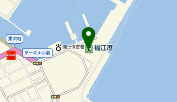 みなとオアシス五島福江の地図画像