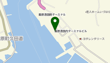 みなとオアシス対馬 厳原の地図画像