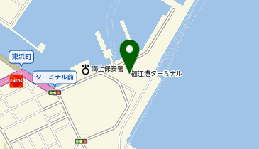 みなとオアシス五島福江の地図画像