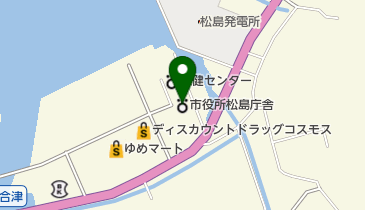 上天草市役所松島庁舎の地図画像