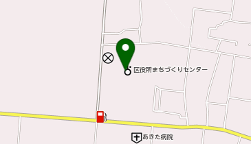 熊本市南区役所飽田まちづくりセンターの地図画像