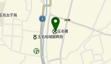 玉名警察署の地図画像