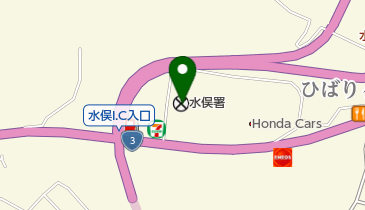 水俣警察署の地図画像