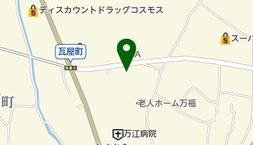 人吉瓦屋簡易郵便局の地図画像