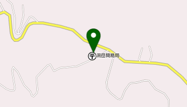 洞岳簡易郵便局の地図画像
