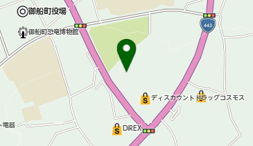 上益城消防組合消防本部上益城消防署の地図画像