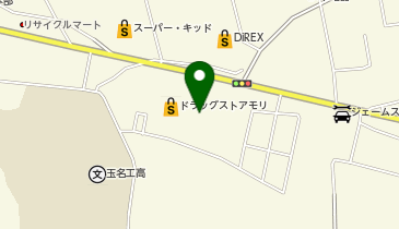 有明広域行政事務組合玉名消防署の地図画像