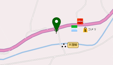 宇城広域連合北消防署美里分署の地図画像