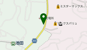 西消防署池田庁舎の地図画像