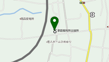 熊本家庭裁判所高森出張所の地図画像