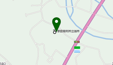 熊本家庭裁判所御船出張所の地図画像