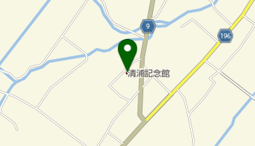 清浦記念館の地図画像