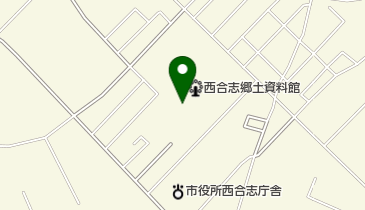合志市西合志図書館の地図画像