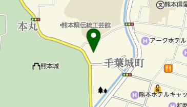 熊本県立美術館分館の地図画像