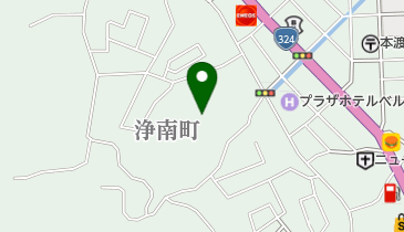 天草市複合施設ここらすの地図画像