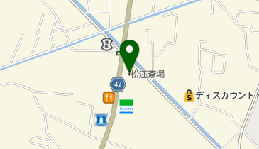 松江斎場の地図画像