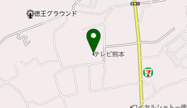 (株)テレビ熊本本社の地図画像