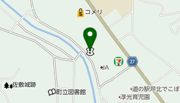 肥後銀行佐敷支店の地図画像