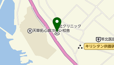 肥後銀行富岡支店の地図画像