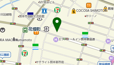 南日本銀行玉名支店の地図画像