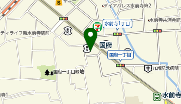 肥後銀行砂取出張所の地図画像