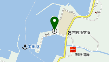 天草信用金庫御所浦支店の地図画像