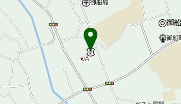 熊本第一信用金庫御船支店の地図画像