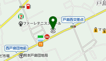 熊本中央信用金庫戸島支店の地図画像