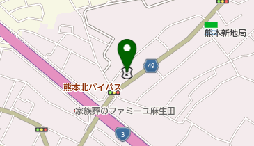 熊本信用金庫新地支店の地図画像