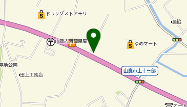 熊本第一信用金庫山鹿来民支店の地図画像