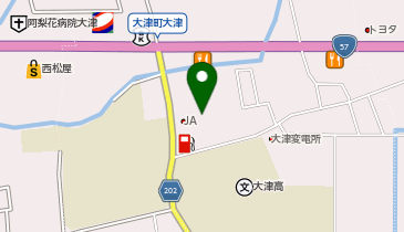 JA菊池大津中央支所の地図画像