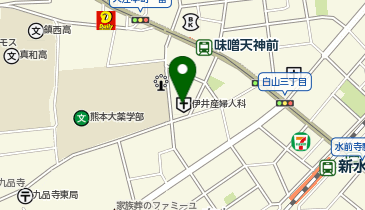 朋岳会伊井産婦人科病院の地図画像