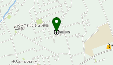 居中会窪田病院の地図画像