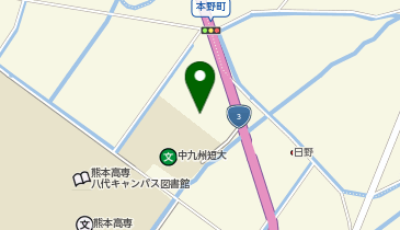 社団法人八代市医師会八代市医師会立病院の地図画像