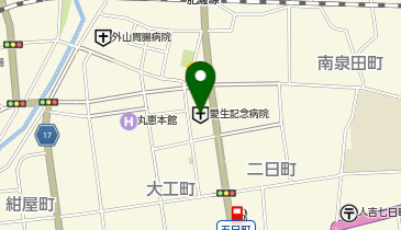 医療法人愛生会愛生記念病院の地図画像