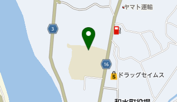 和水町立菊水中学校の地図画像