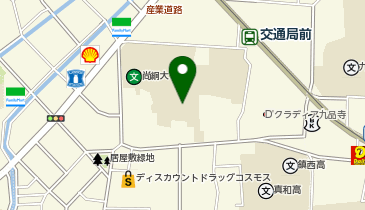 私立尚絅中学校の地図画像