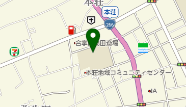 熊本市立本荘小学校の地図画像