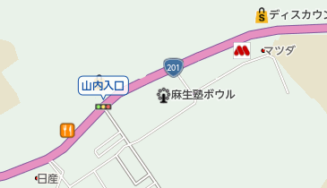 宇城市立青海小学校の地図画像