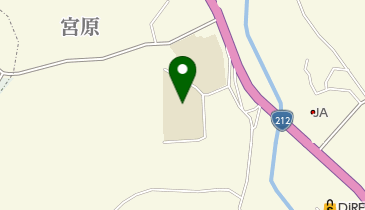 熊本県立小国支援学校の地図画像