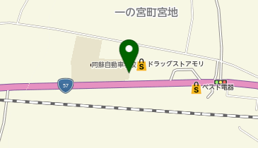 阿蘇自動車学校の地図画像