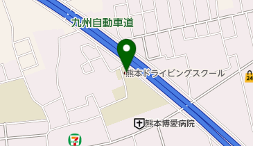 熊本ドライビングスクールの地図画像