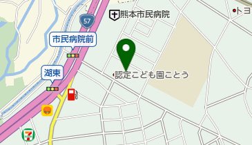 専門学校湖東カレッジの地図画像