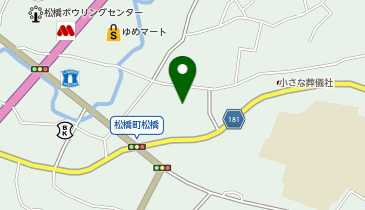 松橋保育園の地図画像