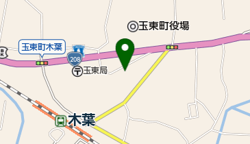 木葉昭和児童園の地図画像