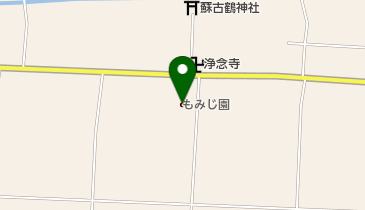 もみじ園の地図画像