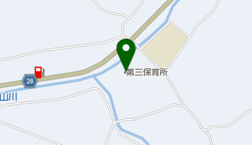 益城町立第三保育所の地図画像