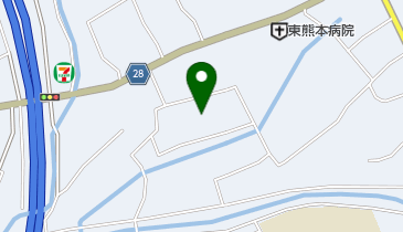 益城町立第一保育所の地図画像